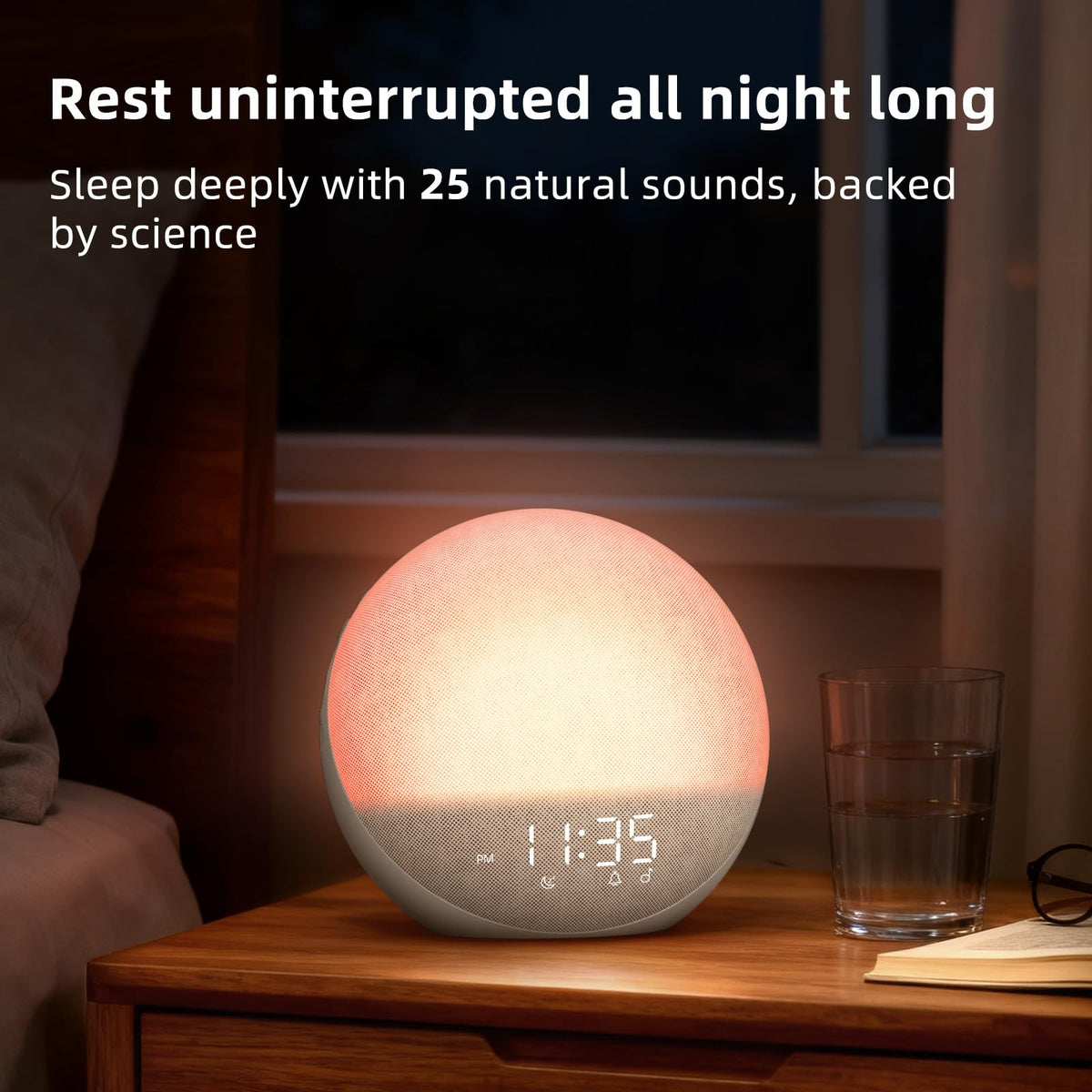 Sunrise Alarm Clock White Noise Machine P57939