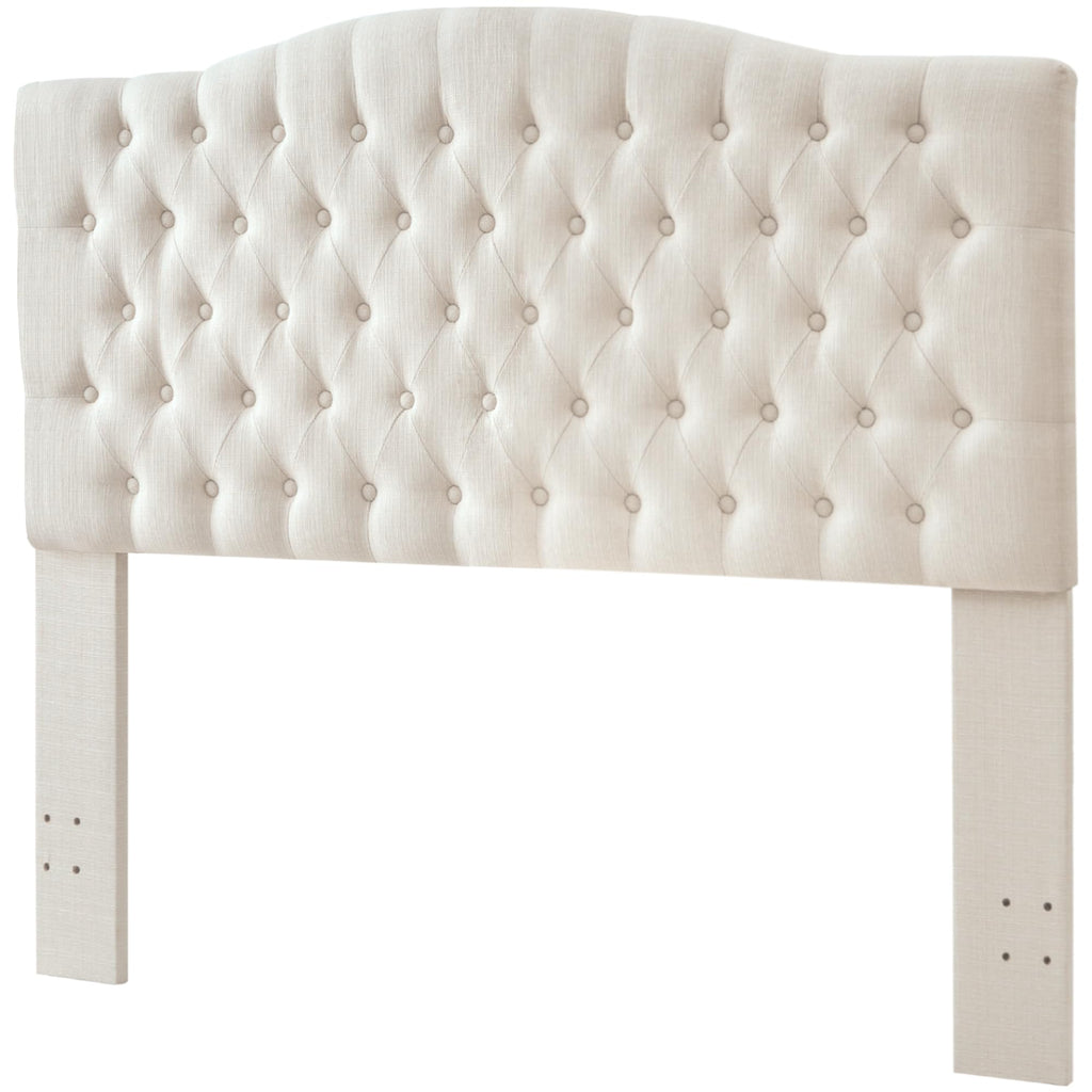 Linen Queen Size Upholstered Headboard A2588