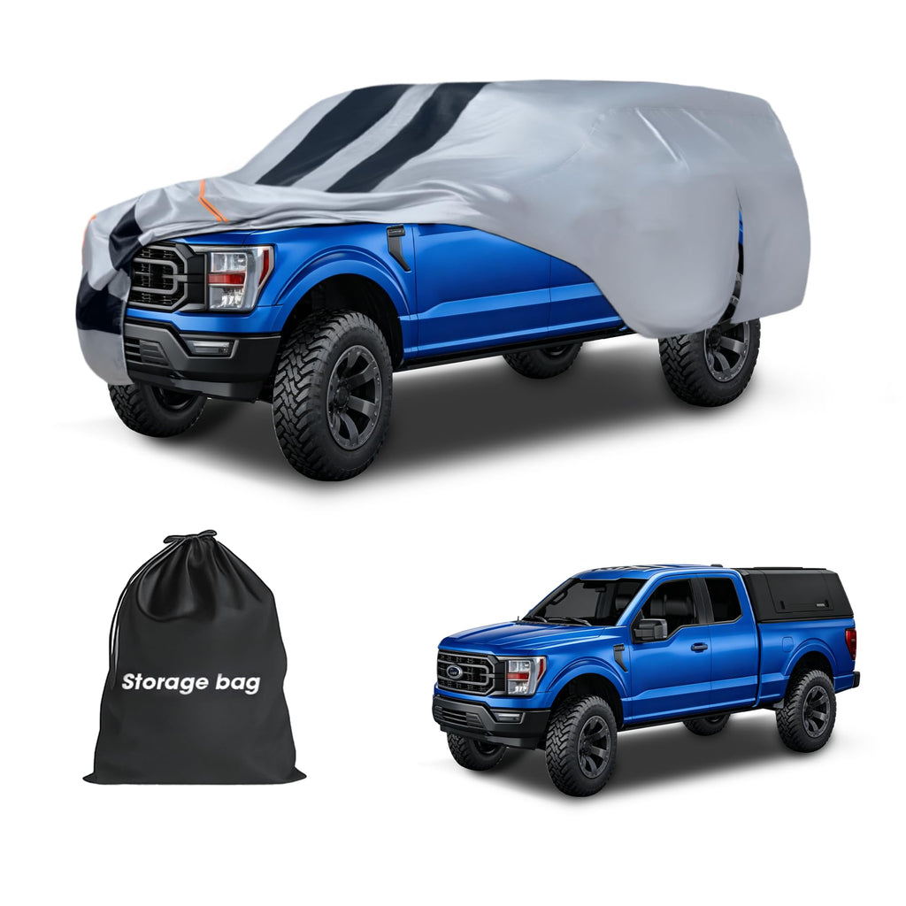 Waterproof Truck Cover with Zipper N57931
