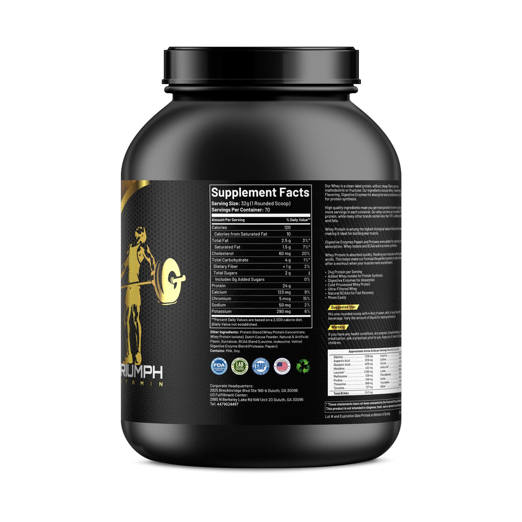 Whey Protein Chocolate 70 Servings H325