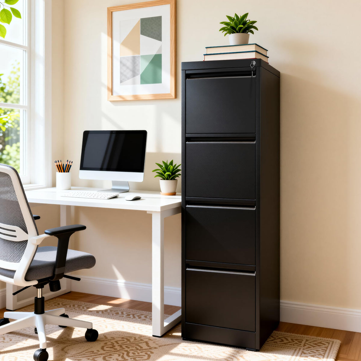 4 Drawer File Cabinet I67870