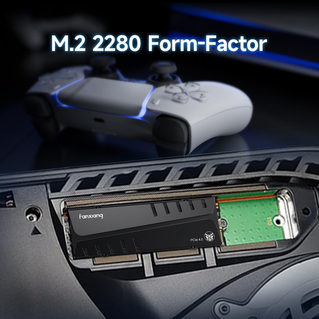 1TB NVMe M.2 SSD with Heatsink and DRAM H707126