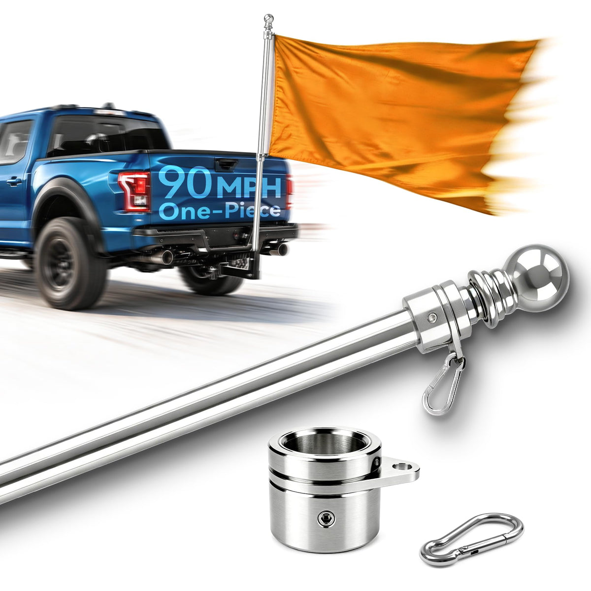 5FT One Piece Flag Pole V403