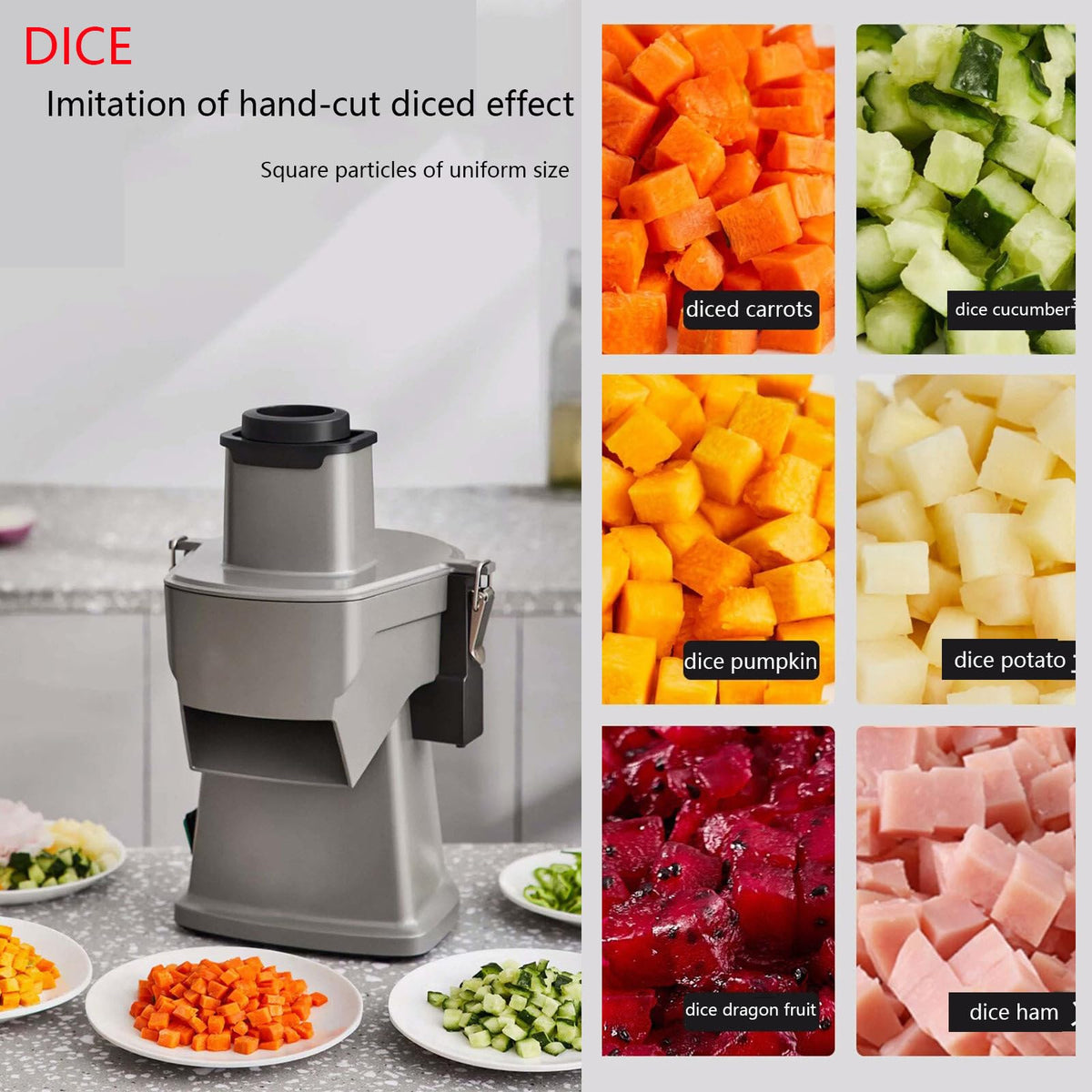 4 in 1 200W Electric Vegetable Slicer B840217