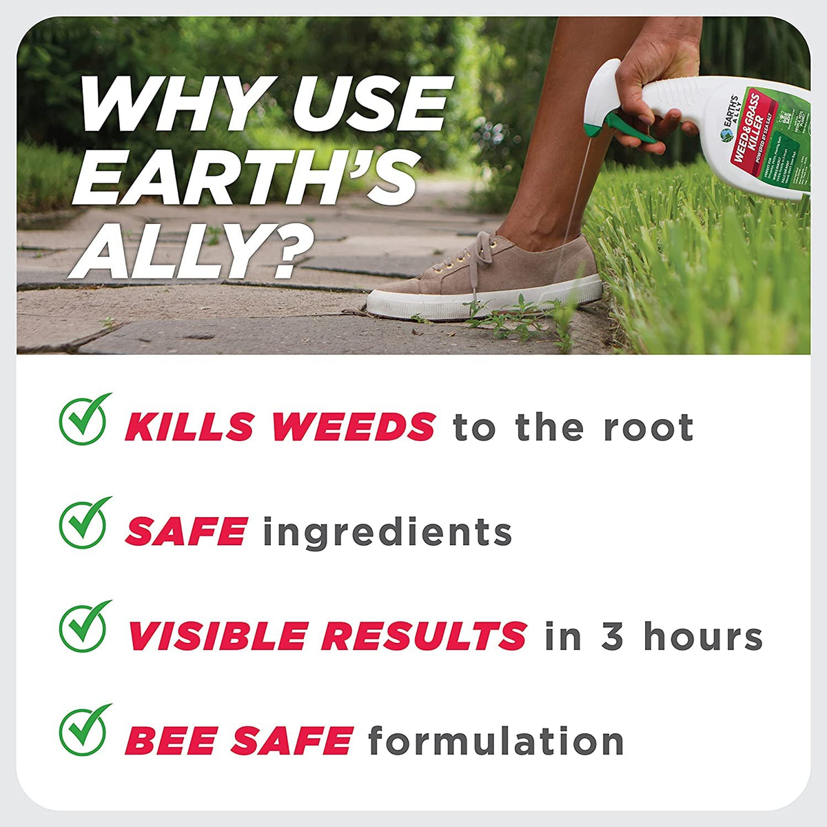 Grass & Weed Killer Spray, 32 Fl Oz K16991