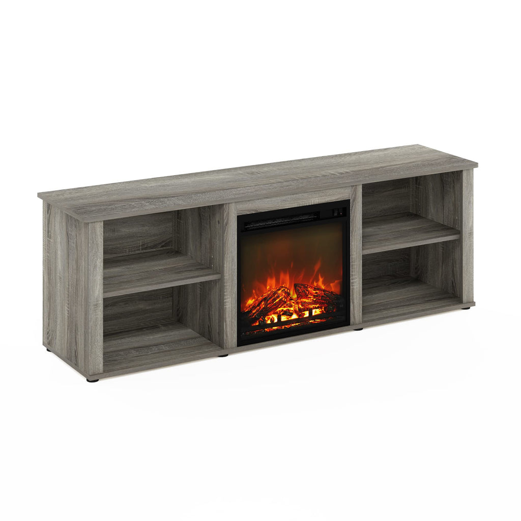 3-Tier Fireplace TV Stand for 70 Inch TV E1086