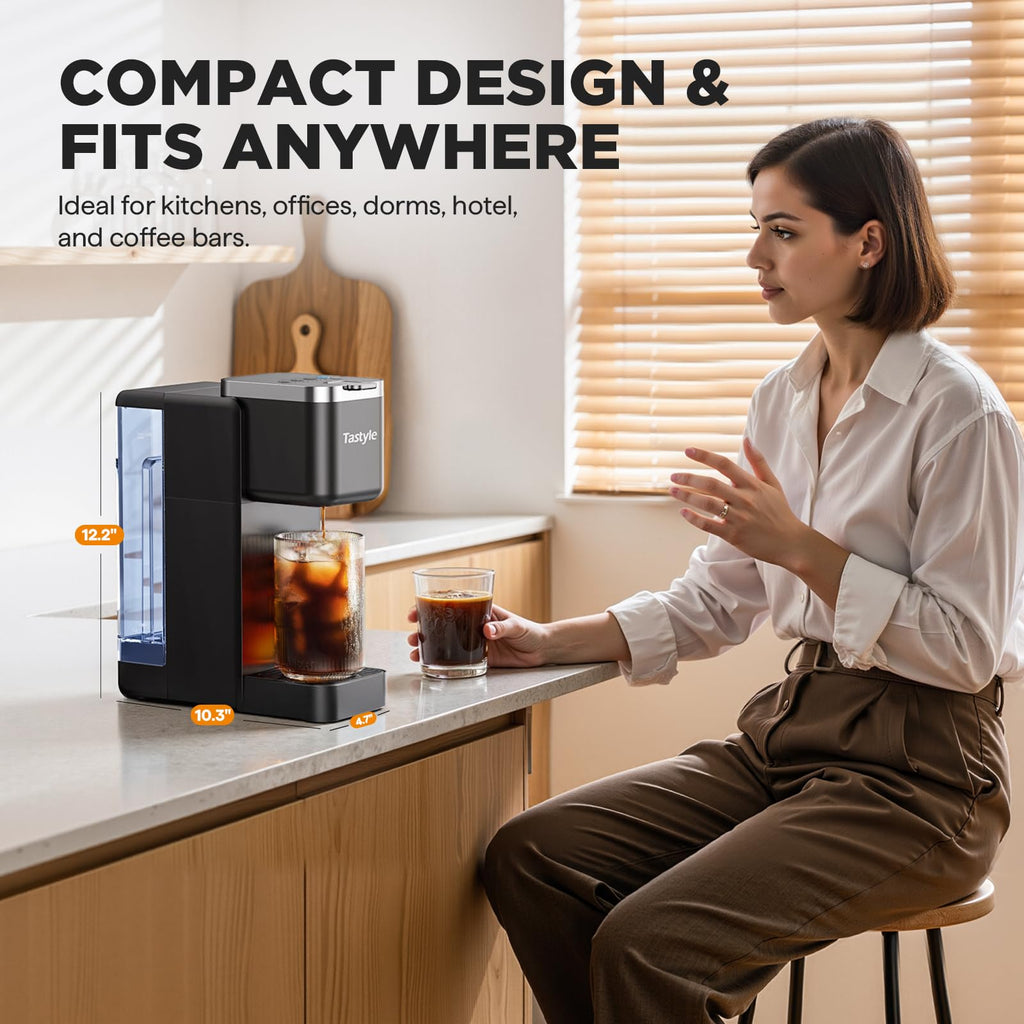 Single Serve Coffee Maker with 3 Brew Styles Z21386