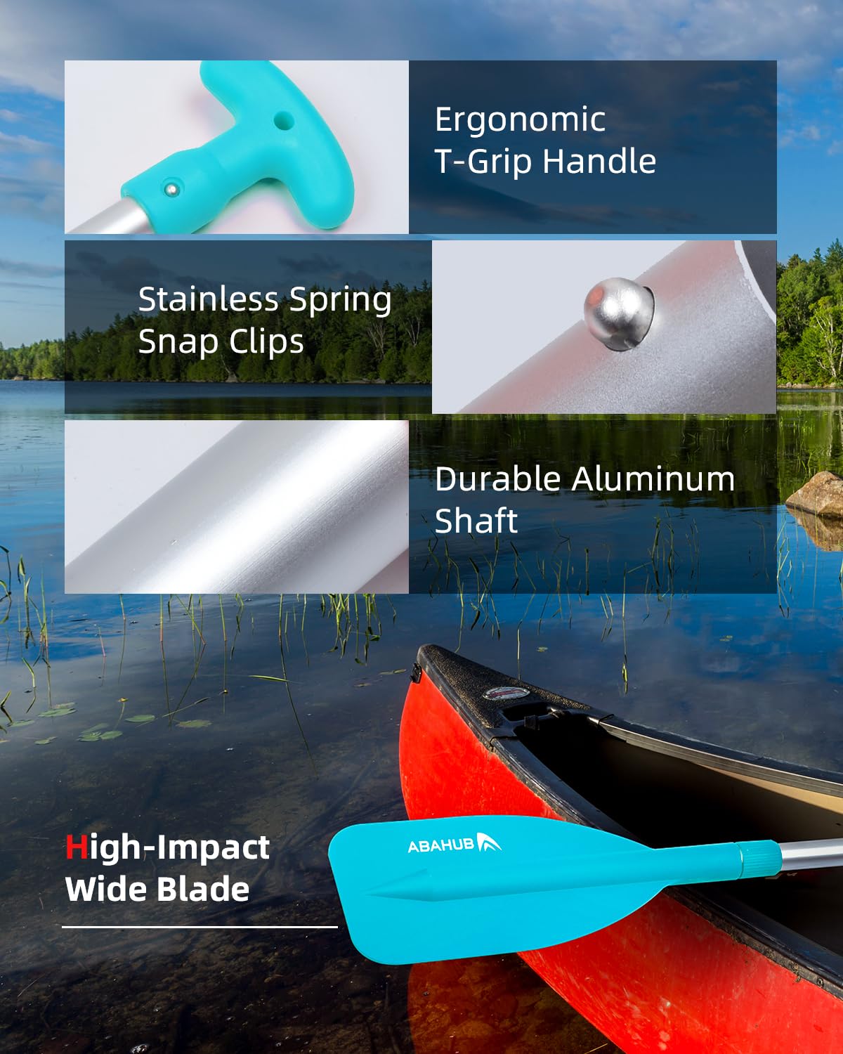 Telescoping Emergency Paddle 21''-42'' I64458