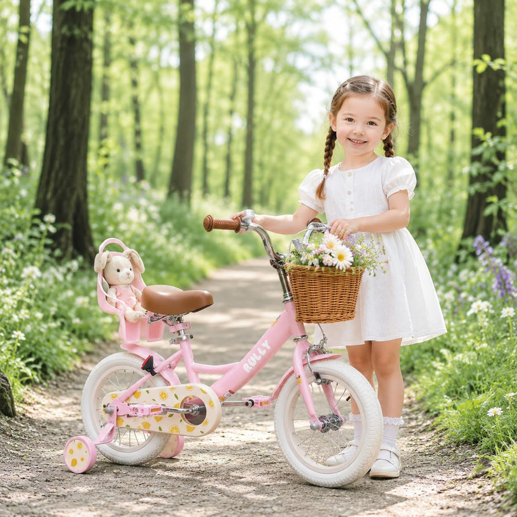 12 14 16 Inch Girls Bike with Training Wheels B526