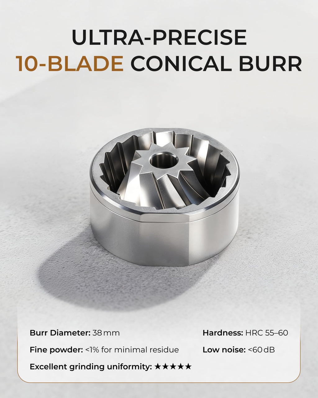 Portable Burr Coffee Grinder T17844