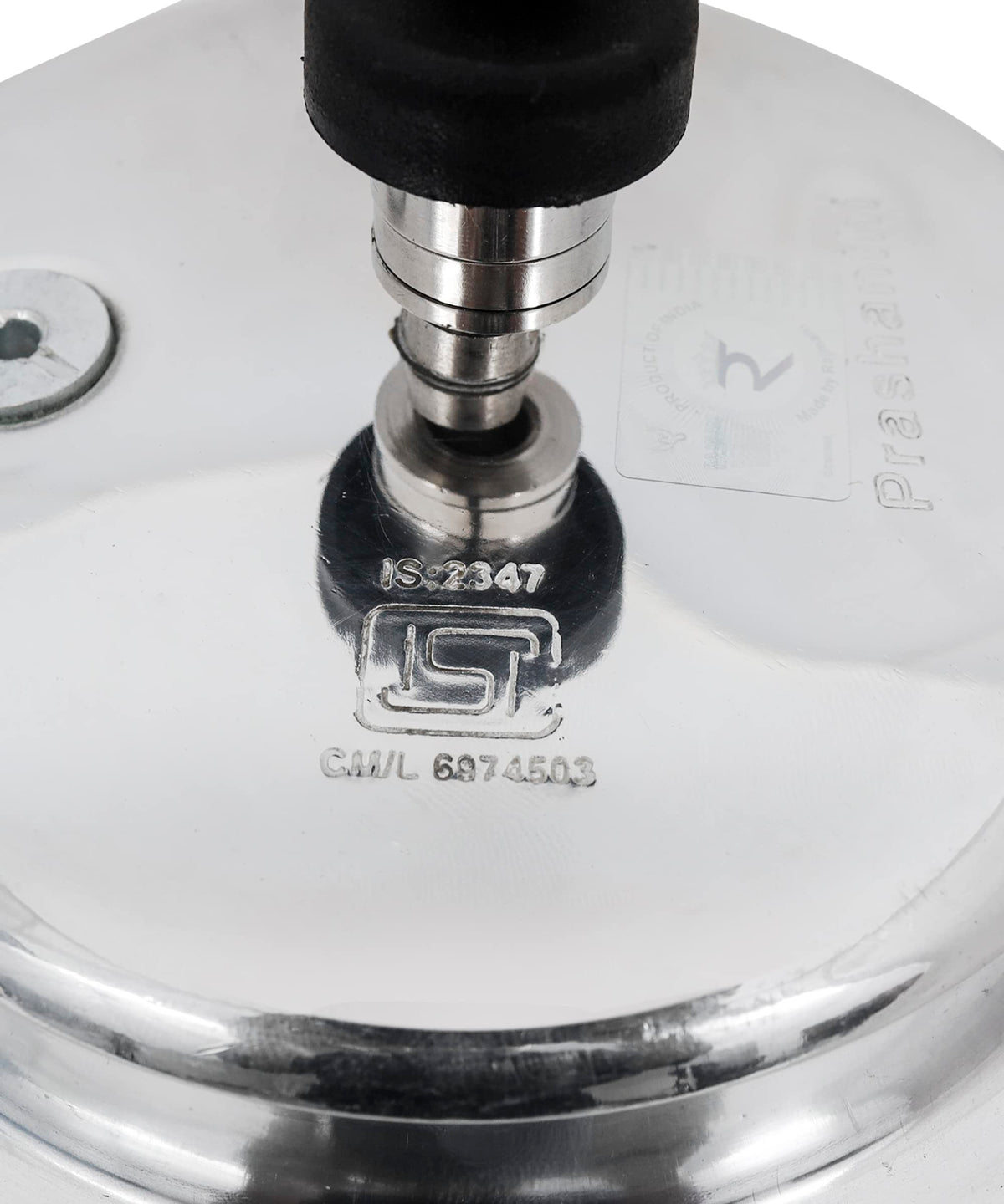 Aluminium 2 Liters Outer Lid Pressure Cooker O4827