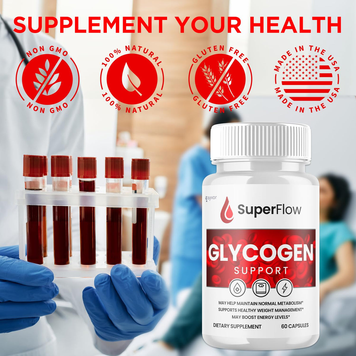 Glycogen Support Supplement Formula 300 Capsules P276