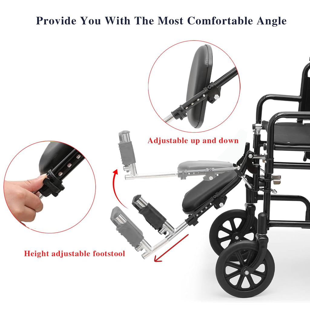 Wheelchair Leg Rest Foot Rest 1 Pair G79304