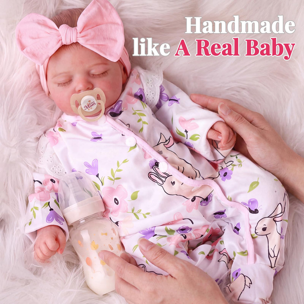 20 Inch Reborn Baby Dolls Girl with Play Set U256052