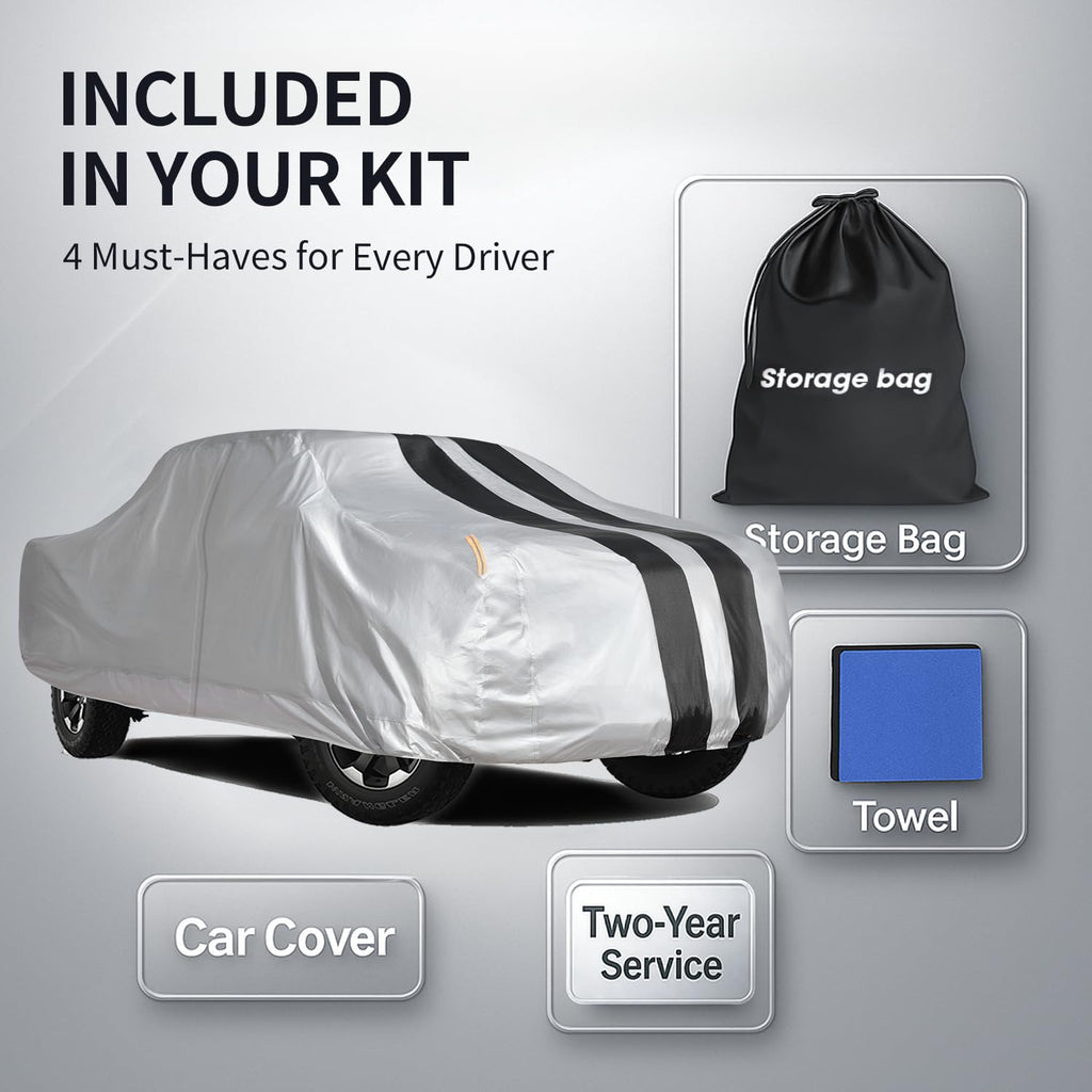 Waterproof Truck Cover with Zipper N57931
