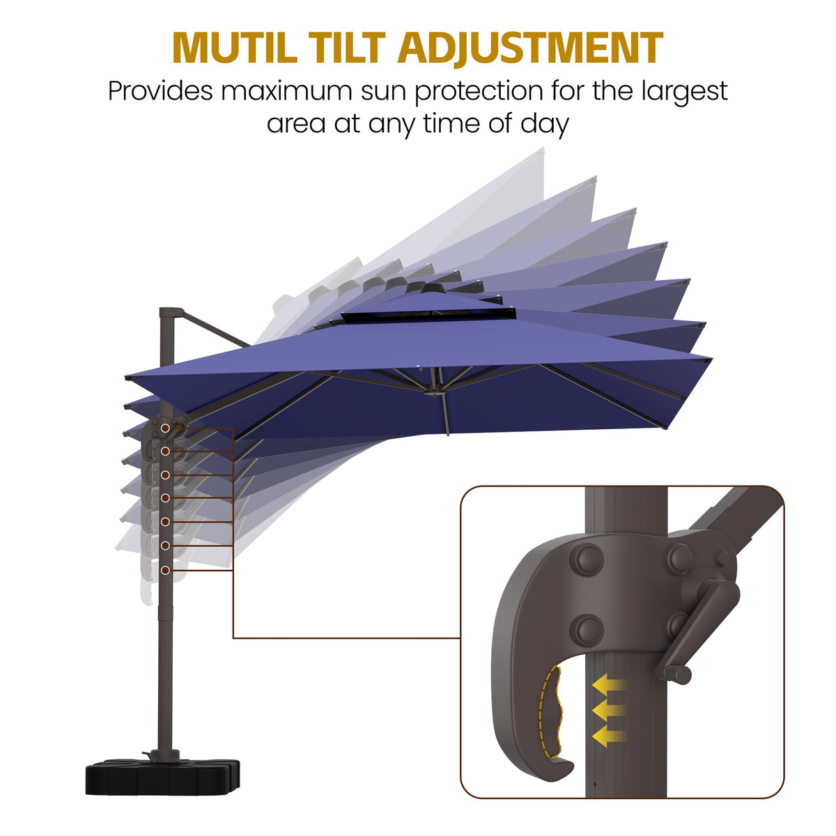 Patio Cantilever Umbrella P13707