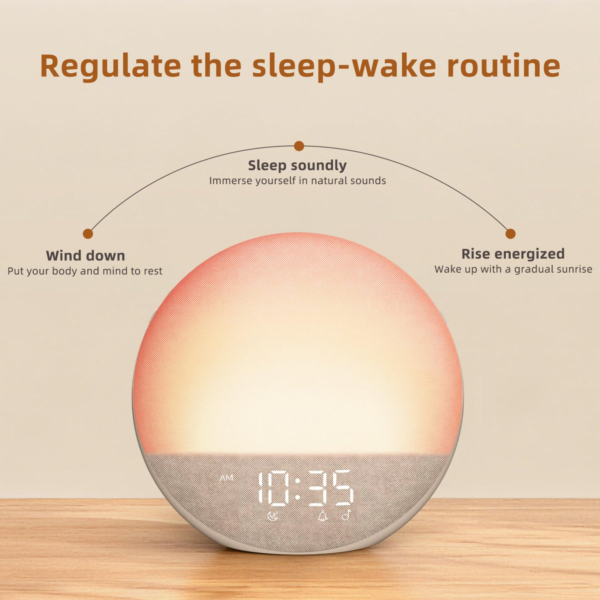 Sunrise Alarm Clock White Noise Machine P57939