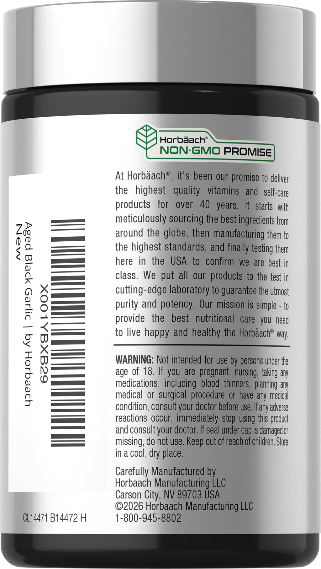 Aged Garlic Extract Capsules 60 Count Z764240