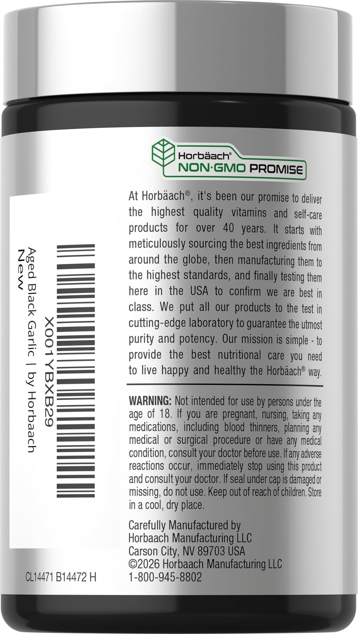 Aged Garlic Extract Capsules 60 Count Z764240