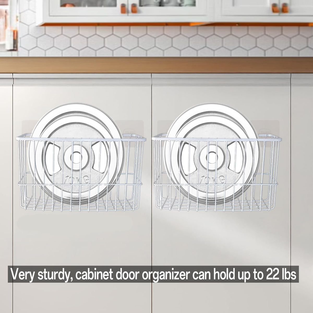 2 Piece Kitchen Cabinet Door Storage Box Y759