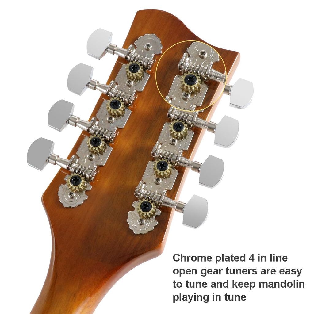 8 String Acoustic-Electric Mandolin Instrument with Pickup P631