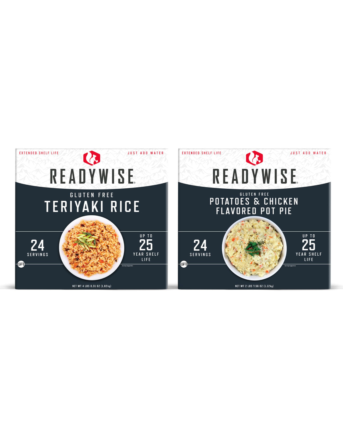 48 Servings Gluten Free Freeze Dried Entrées G658483