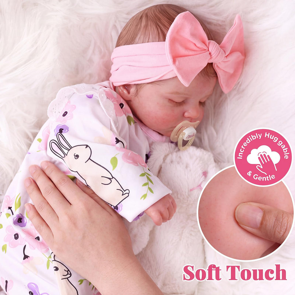 20 Inch Reborn Baby Dolls Girl with Play Set U256052