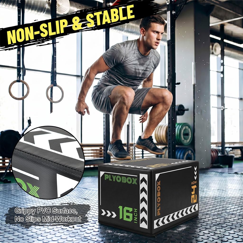 3-in-1 Plyometric Jump Box J40101
