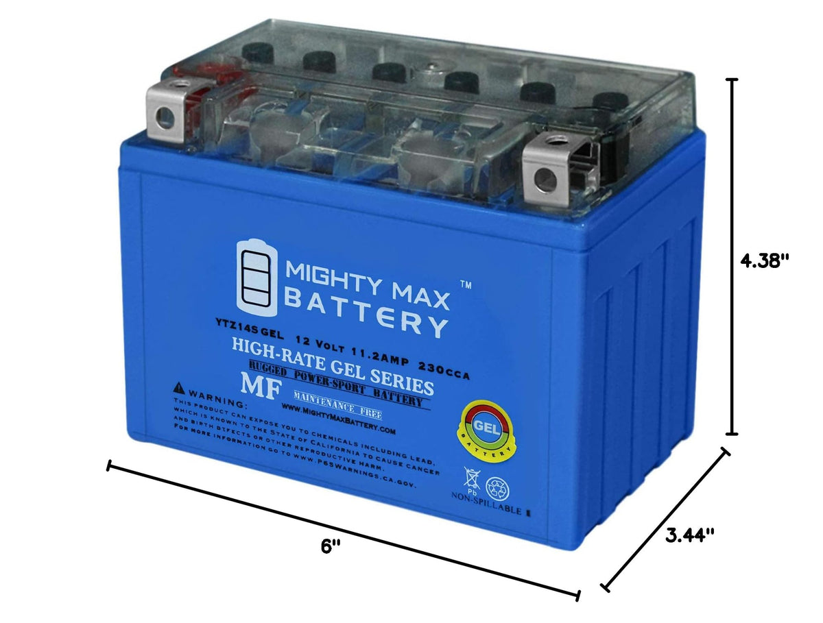 YTZ14S 230CCA GEL Battery N353116