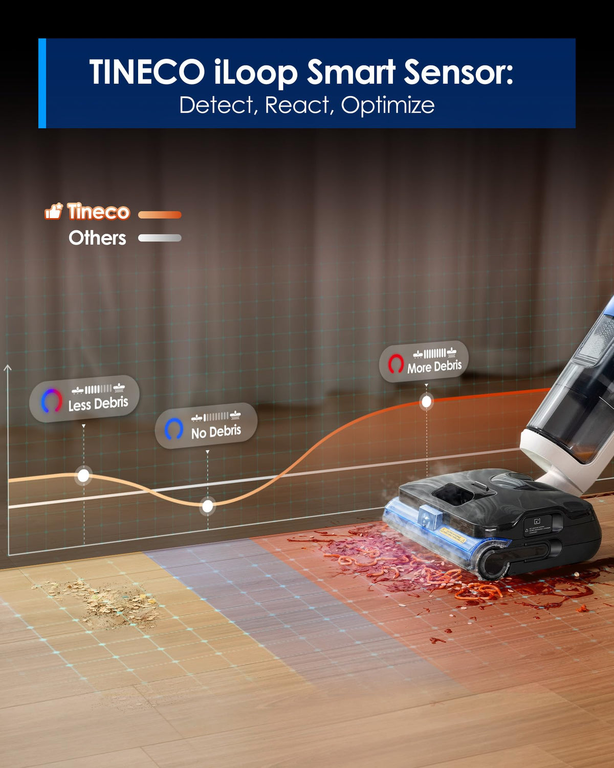3-in-1 Wet Dry Vacuum Mop with Steam Function Q457