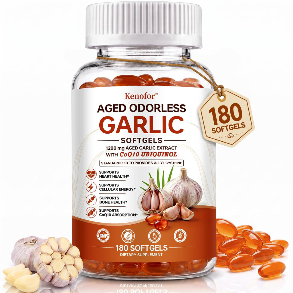 Aged Garlic Extract Softgels 1,200 mg 180 Softgels H2099