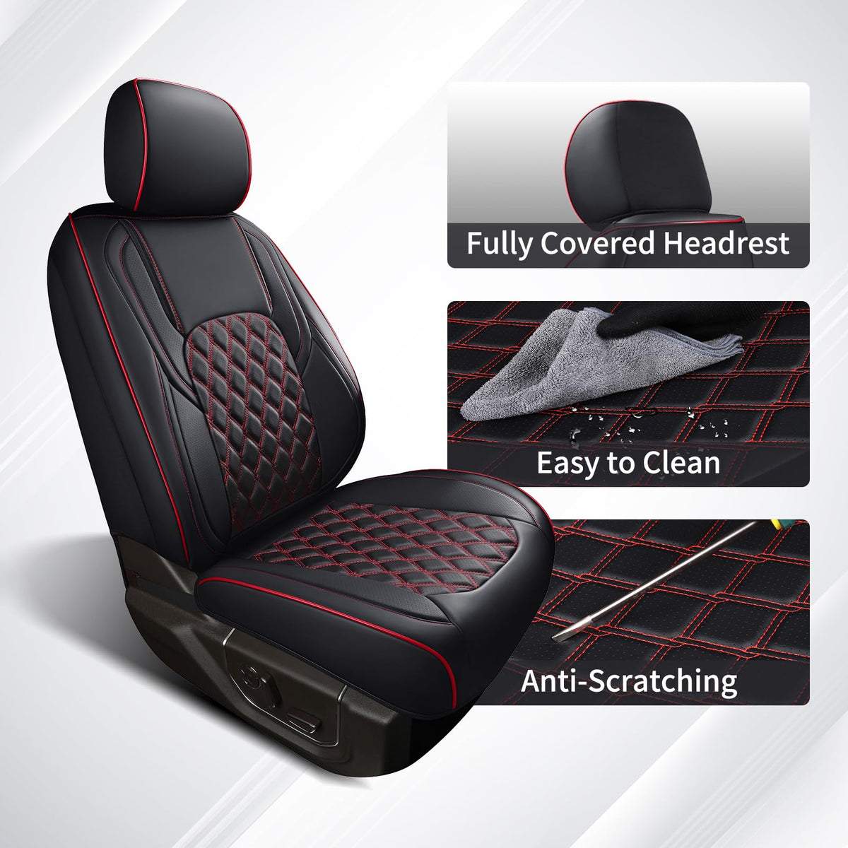Seat Covers 4 Door Without Rear Cupholder F23315