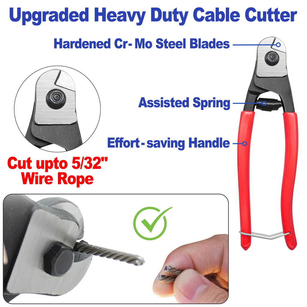 1/8" Stainless Steel Wire Rope Cable 7x7 Strands H355654