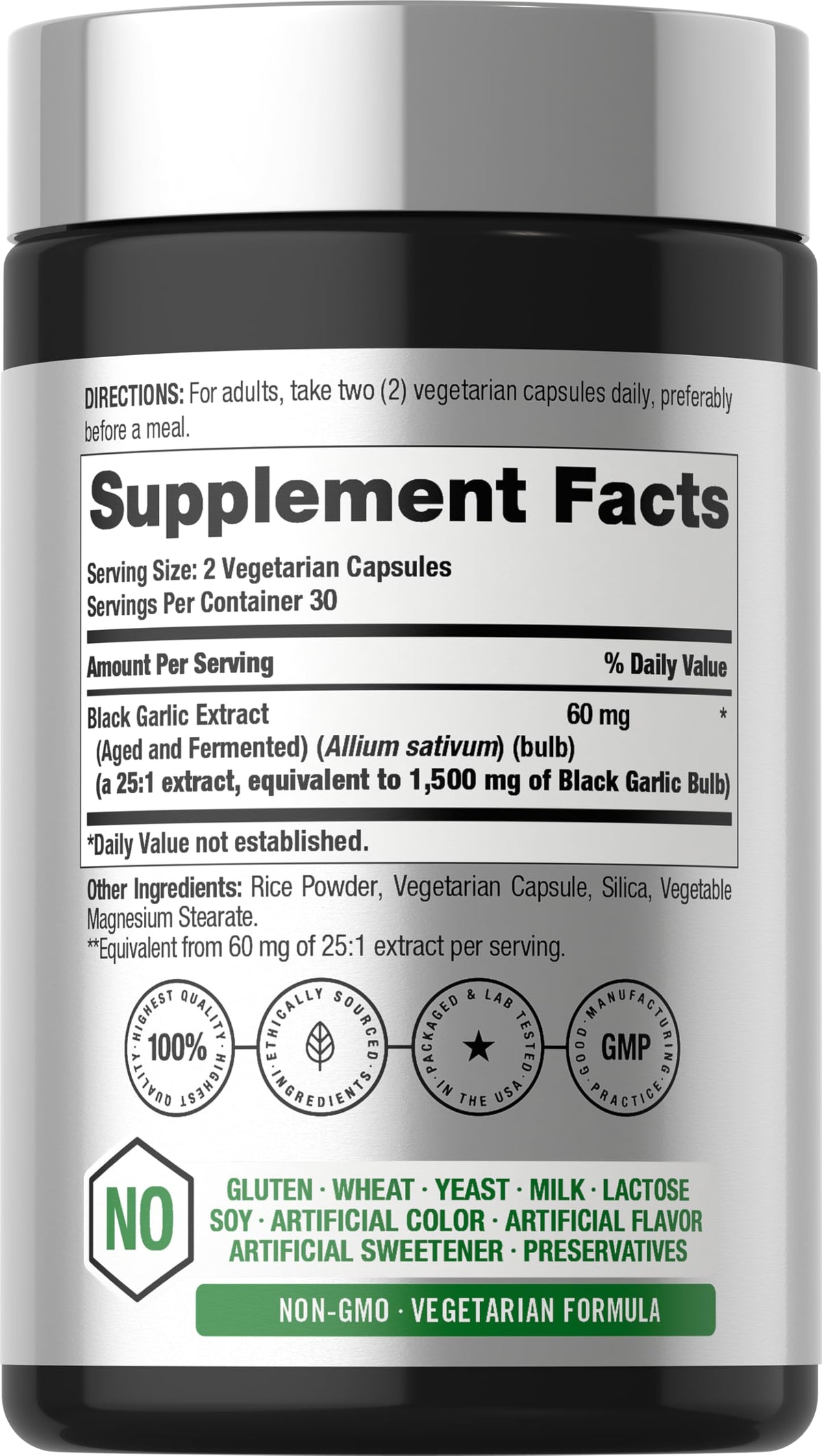 Aged Garlic Extract Capsules 60 Count Z764240