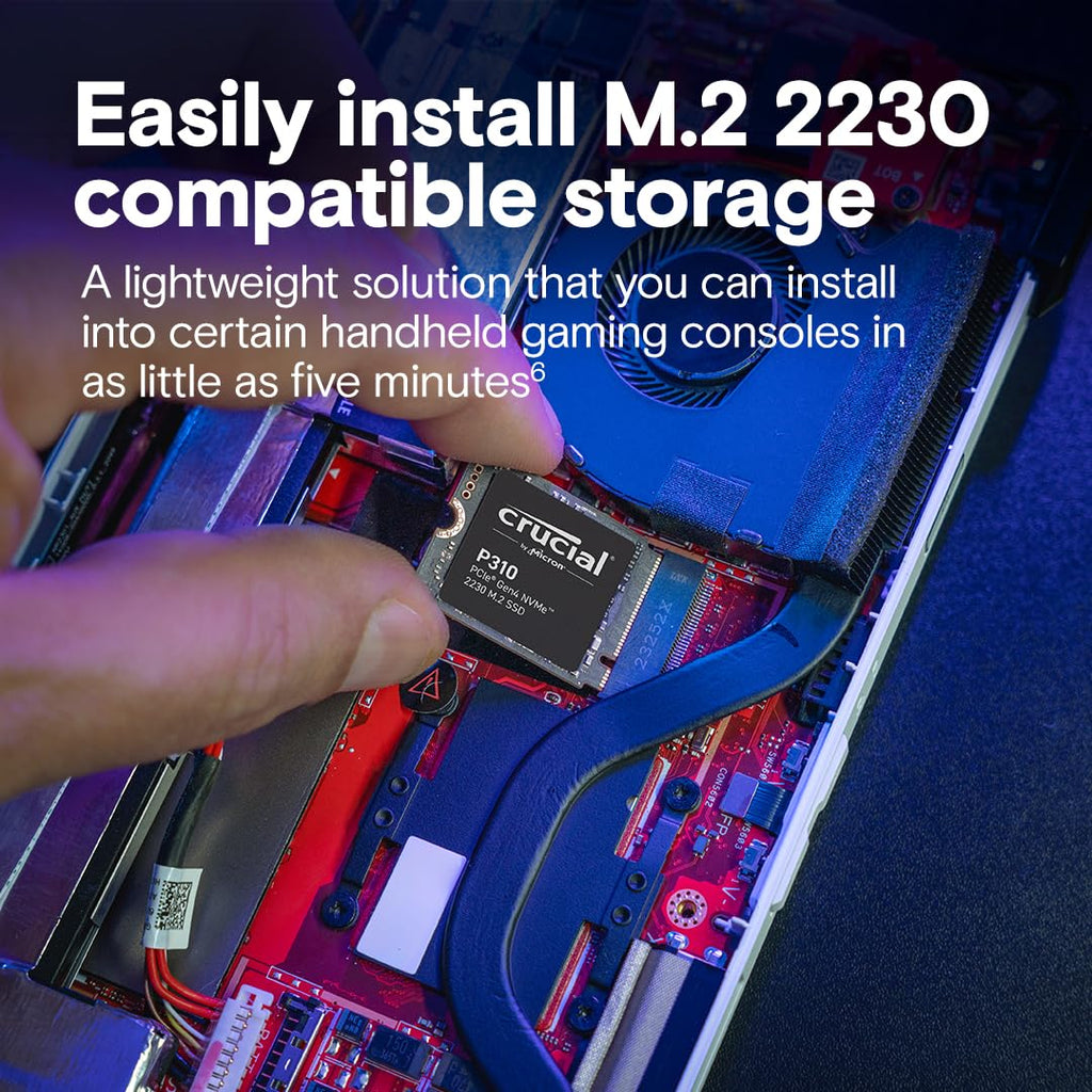 1TB M.2 2230 PCIe Gen4 NVMe Internal SSD A555976