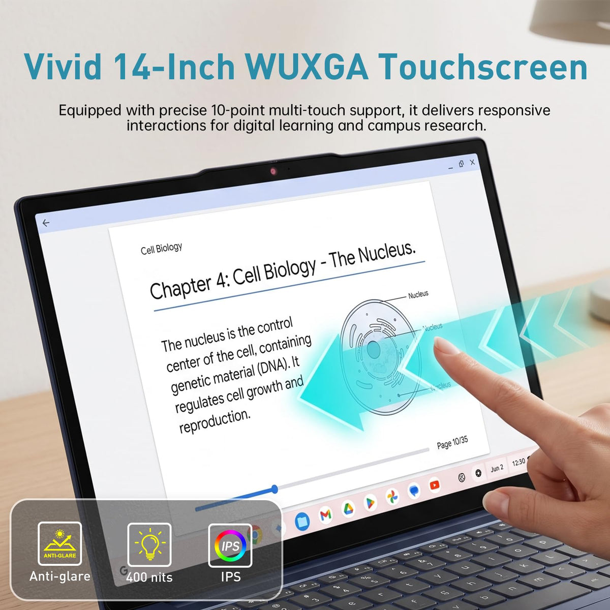 14" WUXGA Touchscreen Chromebook X709