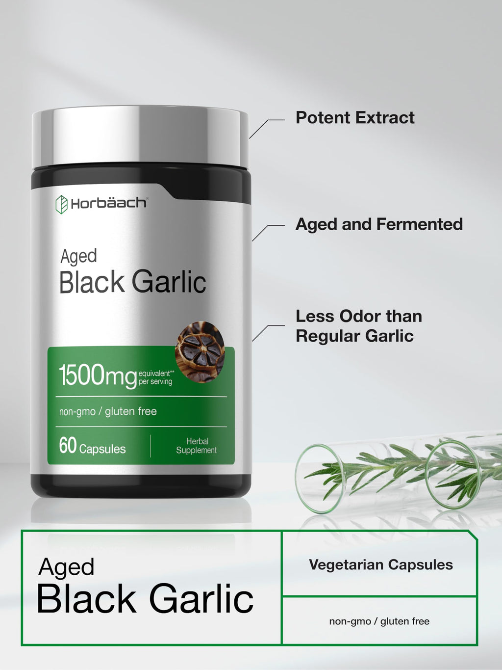 Aged Garlic Extract Capsules 60 Count Z764240