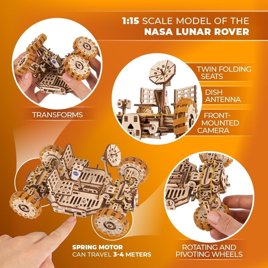 3D Wooden Mechanical Puzzle 319-Parts I310
