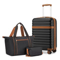Black 20in Expandable Hardshell Carry-On Y90981