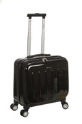 Hardside Rolling Computer Case, Carry-On, Black G5457