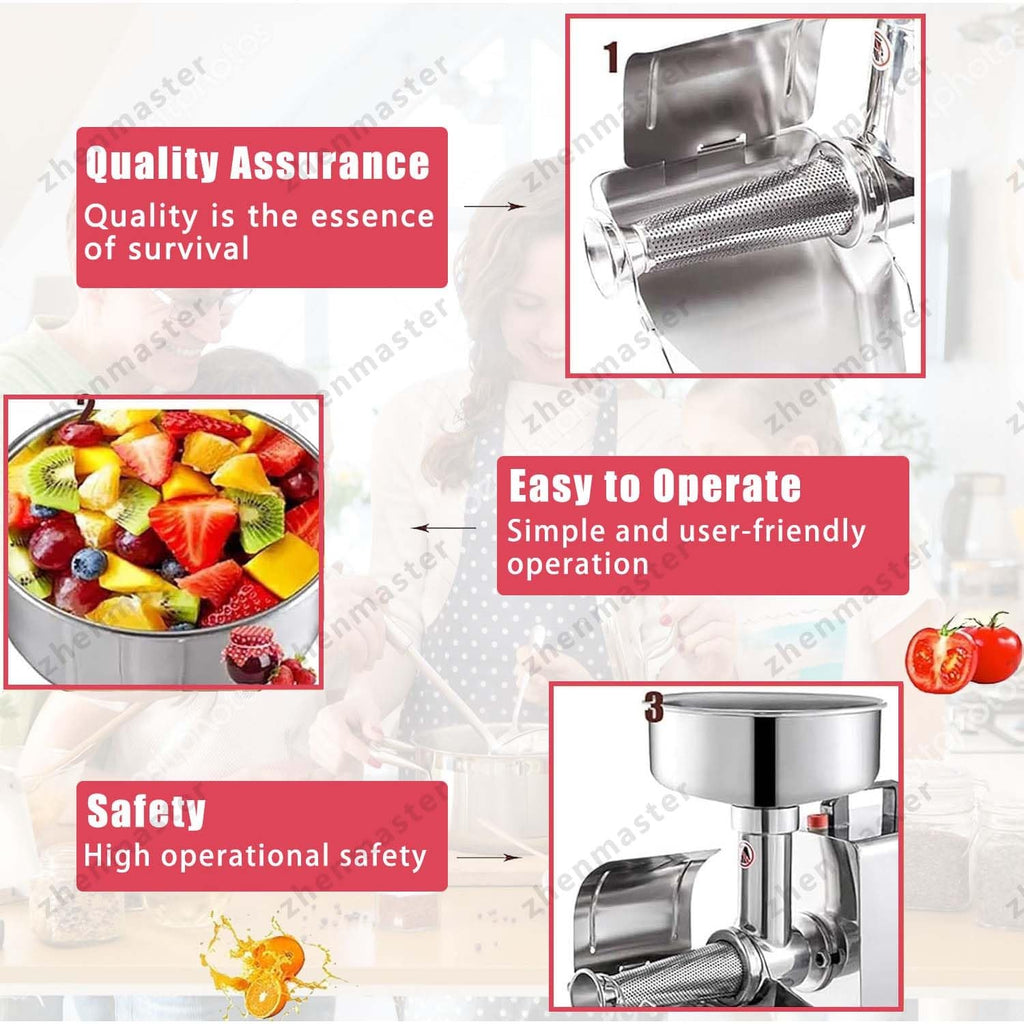 450W Stainless Steel Electric Juicer K7097