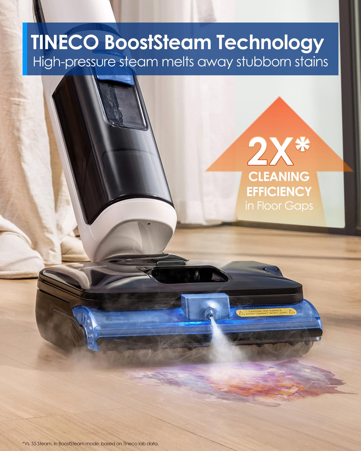 3-in-1 Wet Dry Vacuum Mop with Steam Function Q457