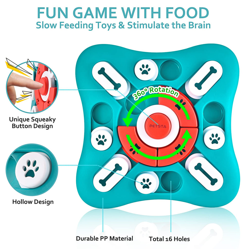 Dog Puzzle Treat Dispensing Toys B382
