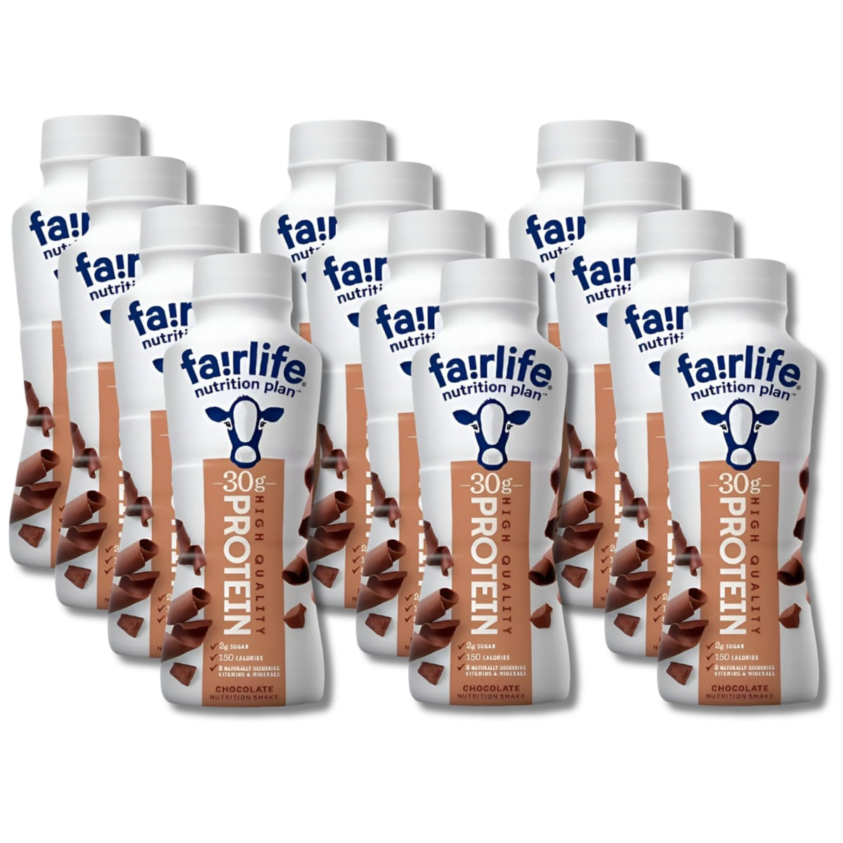 Chocolate 30g Protein Shakes 12 Pack 11.5 fl oz V3568