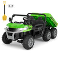 24V 2-Seater 6-Wheel Ride On Dump Truck with Remote Control A331