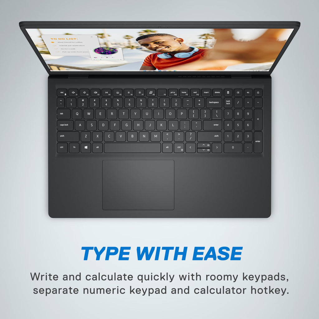 15.6-inch FHD Laptop AMD Ryzen 5 8GB DDR4 RAM 512GB SSD Windows 11 Carbon Black Q833