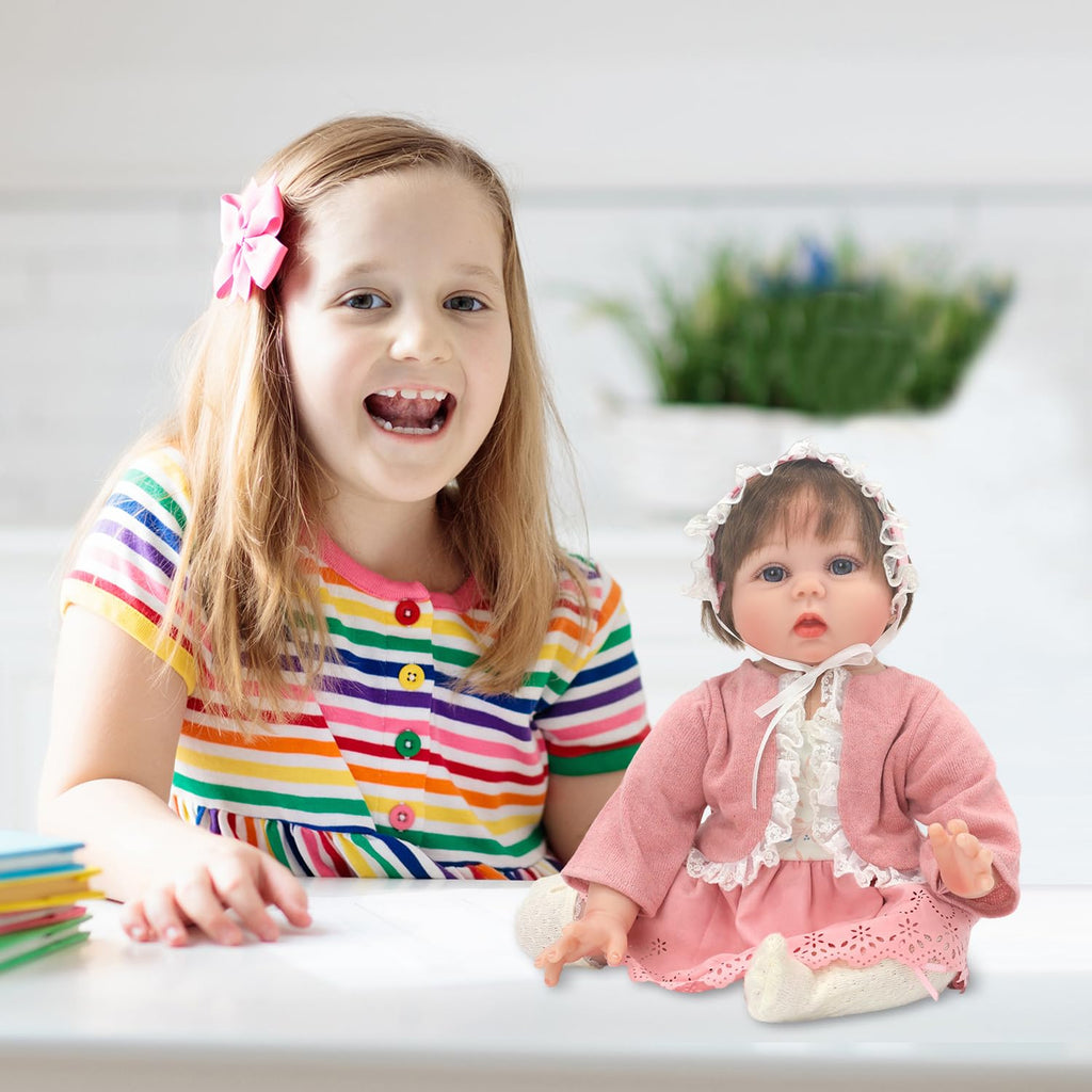 20-22 Inch Reborn Baby Doll Clothes & Accessories Set I9882
