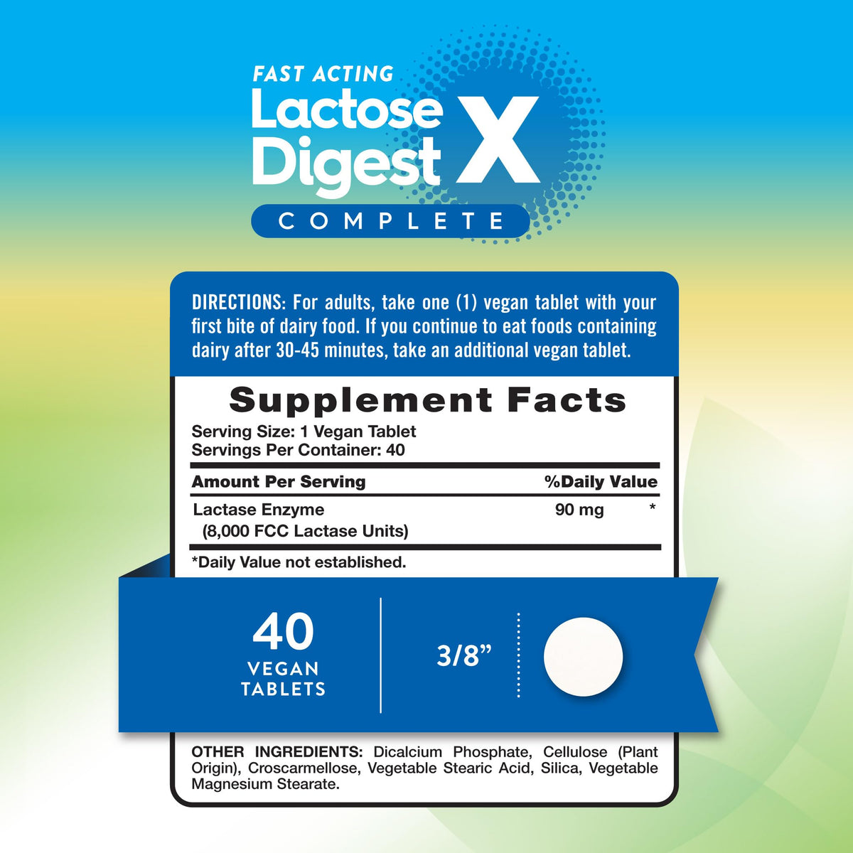 Lactose Digest Pills Z2037