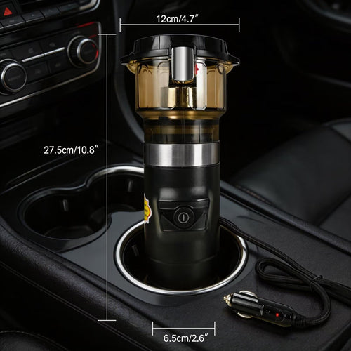 12V Portable Single Serve Car Coffee Maker with Reusable Filter W714