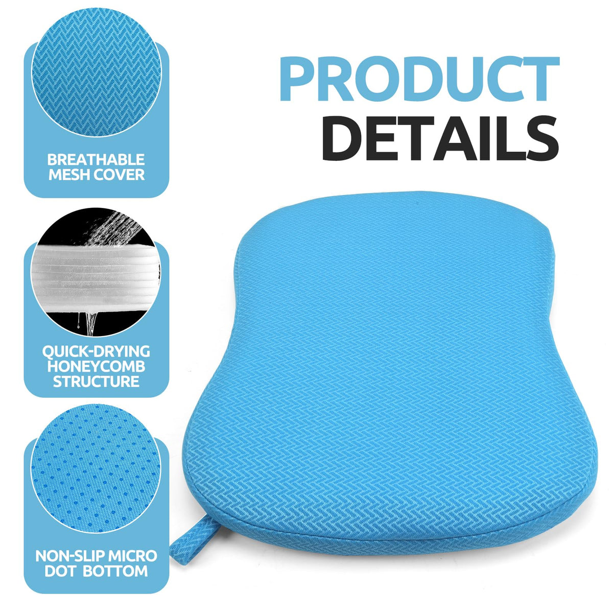 Shower Seat Cushion with Hook D89653